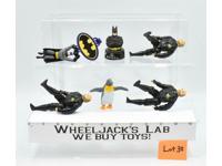 Lot #30 6 Batman DC Comics Superheroes Villains ToyBiz Kenner Action Figures