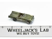 Classic 57 T-Bird Olive 1968 Redline Hot Wheels Mattel Vintage Redline RL