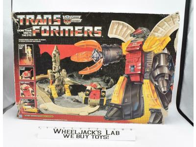 Omega Supreme EMPTY BOX 1985 Vintage G1 Transformers Action Figure