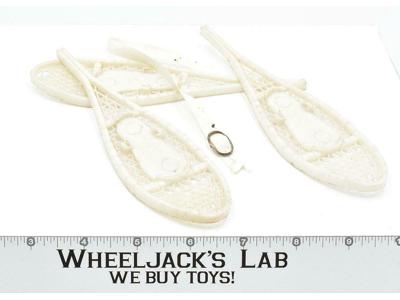 GI Joe Action Soldier Ski Patrol Snow Shoes and Strap Hasbro Accessory Vintage
