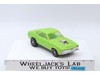 Lime Green Ford Maverick 1/24 Scale 1970s Processed Plastics Vintage Toy Car