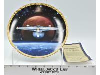 U.S.S. Excelsior The Voyagers Plate Star Trek 1995 The Hamilton Collection