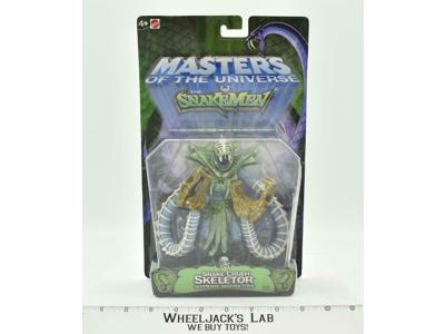 Snake Crush Skeletor Masters of the Universe VS Snakemen 2003 Mattel NEW MOSC