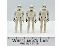 Lot of 3 Imperial Stormtroopers Star Wars 1977 Vintage Kenner Action Figure