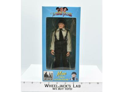 Moe The Three Stooges Vintage 7 in 1999 Figures Toy Co. Action Figure