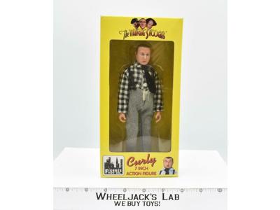Curly The Three Stooges Vintage 7" 1999 Figures Toy Co. Action Figure