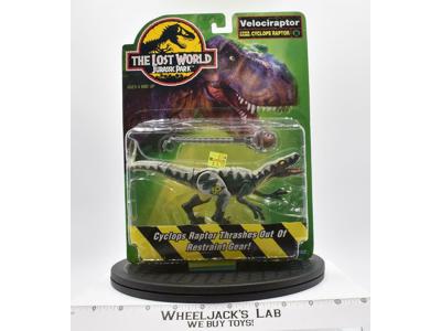 Velociraptor Cyclops Jurassic Park The Lost World 1997 Kenner NEW MOSC SEALED