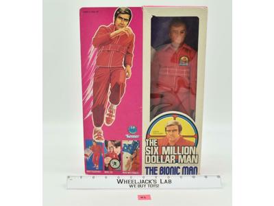 Col Steve Austin Doll Six Million Dollar Man Bionic Man #1 NEW SEALED NRFB 1975