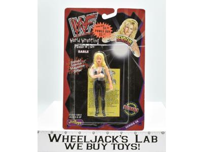 Sable 4.5" Bend-Ems WWF 1998 Just Toys Wrestling Figure