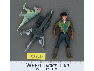 Roland Tembo w/ Pacho Hatchling Jurassic Park The Lost World 1997 Kenner Action