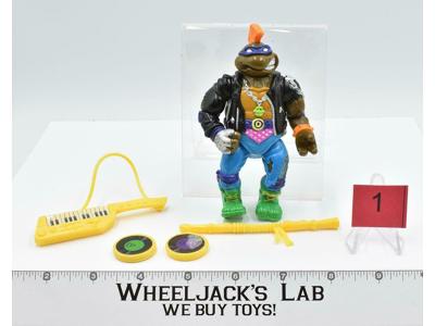 Punker Don #1 100% Complete Teenage Mutant Ninja Turtles 1991 Playmates Figure