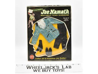 Joe Namath Tuff Tux Mod-About Town Wardrobe Broadway 1970 Mego 12" Doll Clothes