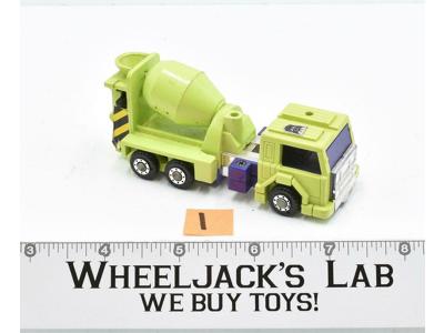 Mixmaster Devastator #1 1985 Hasbro G1 Transformers Cement Mixer Action Figure