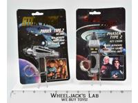 Phaser Type 2 Key Chain Star Trek Original &amp; Next Generation 1996 SEALED NEW