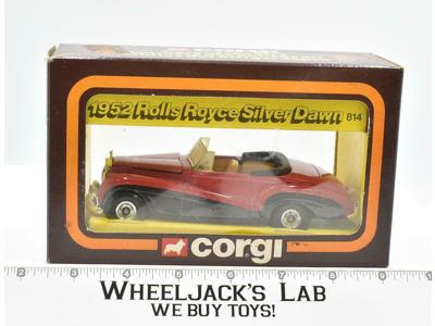 1952 Rolls Royce Silver Dawn 814 Diecast Vehicle Vintage 1984 Corgi