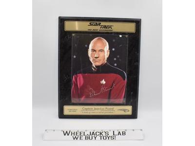 Capt. Jean-Luc Picard Star Trek Next Generation AUTOGRAPHED Plaque #281 of 5000