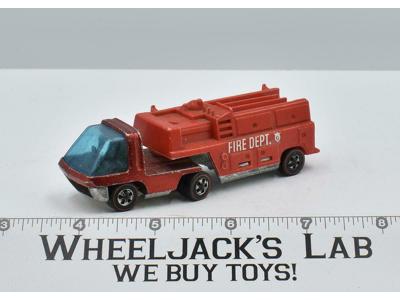The Heavyweights Fire Truck Hot Wheels 1969 Redline Vintage Hong Kong