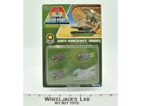 Anti-Aircraft Tanks W/Ramp Barricade 1989 V-ROCS Mega Force MOSC Action Figure