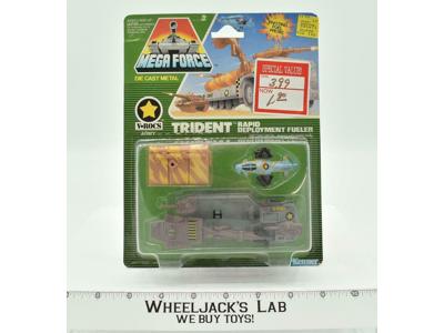 Trident W/Rapid Deployment Fueler 1989 V-ROCS Mega Force MOSC NEW Action Figure