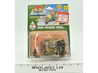 Tar-Traks W/Armored Transport 1989 TRIAX Mega Force NEW Action Figure