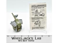 Anti-Aircraft Gun 100% Complete Motorized Action Pack WORKS GI Joe 1988 Hasbro