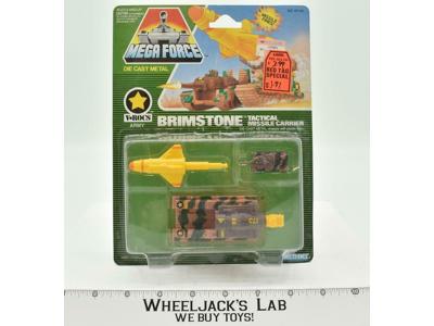 Brimstone Tactical Missile Carrier V-Rocs 1989 Mega Force MOSC Action Figure