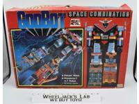 Godbot Space Combination Diecast Set Complete W Box Vintage Action Figure