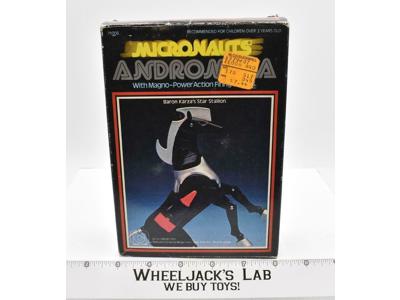 Andromeda 100% Complete W/Box 1977 Micronauts Mego Vintage Action Figure