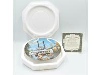 Mark Twain Riverboat Disneyland's 40th Anniversary 1996 The Bradford Exchange