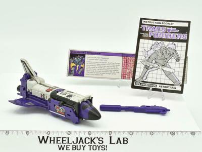 Astrotrain 100% Complete Vintage 1985 G1 Transformers Hasbro Action Figure