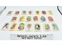 Batman Joker Robin Penguin Trading Cards 1966 Whitman N.P.P.I. Vintage Cards