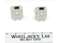 Metroplex Knee Caps Leg Covers WITH STICKER 1985 Vintage Hasbro G1 Transformers