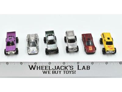 Lot of 6 Cars Hot Wheels 1970s-1980s Mattel Vintage Toy Cars