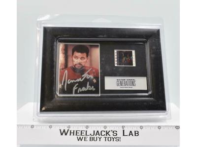 Star Trek Generations Special Edition Movie Film Cell AUTOGRAPHED