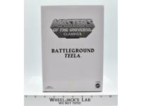 Battlground Teela W/Mailer MOSC He-Man Masters of the Universe MOTUC Mattel