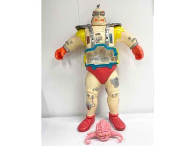 Krang's Android Body W/Brain &amp; Window #1 11" 1991 TMNT Vintage Playmates Toys