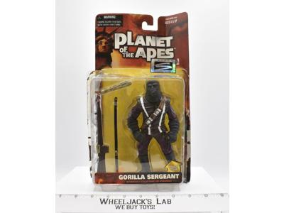 Gorilla Sergeant Planet of the Apes POTA NEW MOSC 1999 Hasbro MOC Action Figure