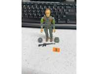 Grunt #3 V1 Straight Arms 100% Complete 1982 GI Joe ARAH Hasbro Vintage Figure