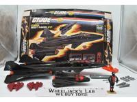 Cobra Night Raven S3P 100% Complete W/Box GI Joe 1986 Action Vehicle Hasbro