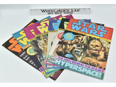 Lot of 7 Star Wars Official Poster Monthly Giant Posters Issues 1,2,4,6,7,10,11