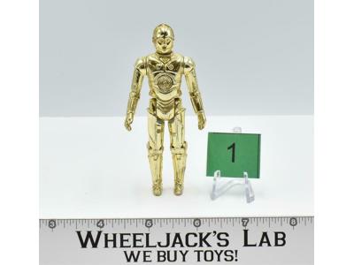 C-3PO #1 100% Complete Star Wars 1977 Kenner Vintage Action Figure No Repro