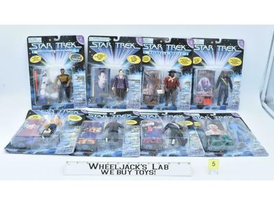 Lot of 8 #5 Star Trek Holodeck/Interstellar Series Playmates 1990's Figures