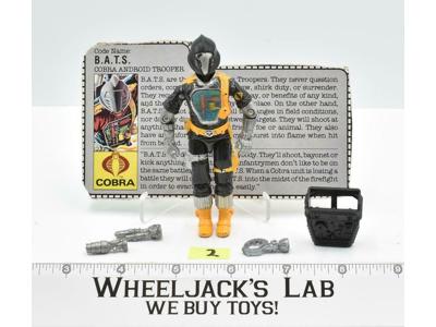 B.A.T.S. #2 V1 100% Complete ARAH 1986 GI Joe Hasbro Vintage Action Figure