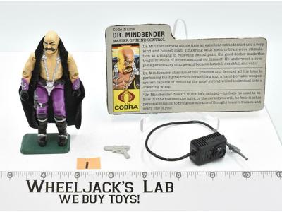 Dr. Mindbender #1 V1 100% Complete ARAH 1986 GI Joe Hasbro Vintage Action Figure