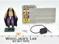 Dr. Mindbender #1 V1 100% Complete ARAH 1986 GI Joe Hasbro Vintage Action Figure