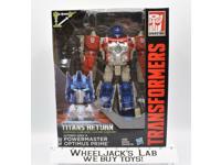 Autobot Apex &amp; Powermaster Optimus Prime Generations TR Transformers Hasbro MISB