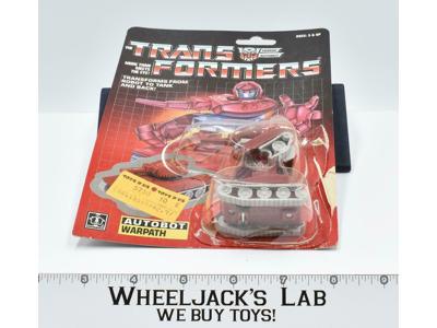 Warpath W/ BUBBLE 100% Complete Vintage Hasbro Figure 1985 G1 Transformers