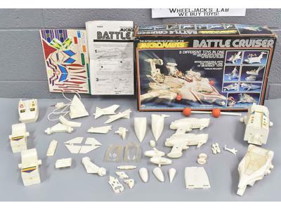 Battle Cruiser w Box Mego Micronauts Vintage Action Figure Vehicle 1977