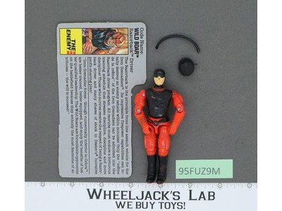 Wild Boar V1 100% Complete G.I. Joe 1989 Hasbro Vintage Action Figure