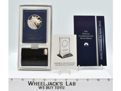 Star Trek Insurrection Commemorative Sterling Silver Medal 1999 Franklin Mint